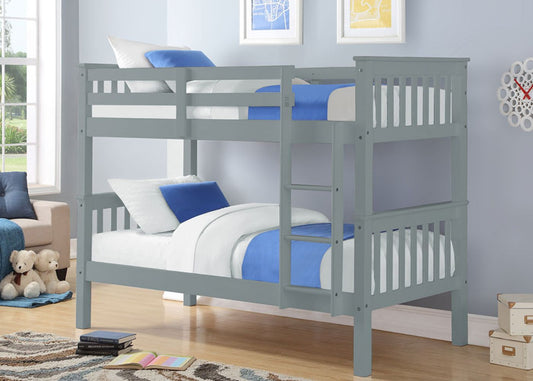 Casper Bunk Bed in Grey by Sweet Dreams