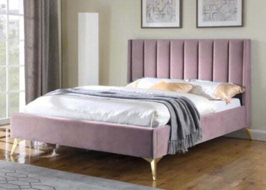 Clara Pink Bedframe Range by MPD