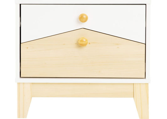 Cody 2-Drawer Bedside by Wholesale Beds & Furniture Front