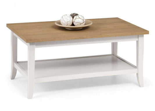 Davenport Ivory Coffee Table by Julian Bowen