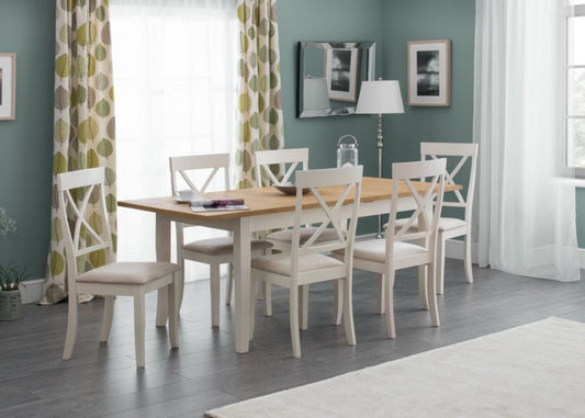 Davenport Ivory Extending Dining Range by Julian Bowen