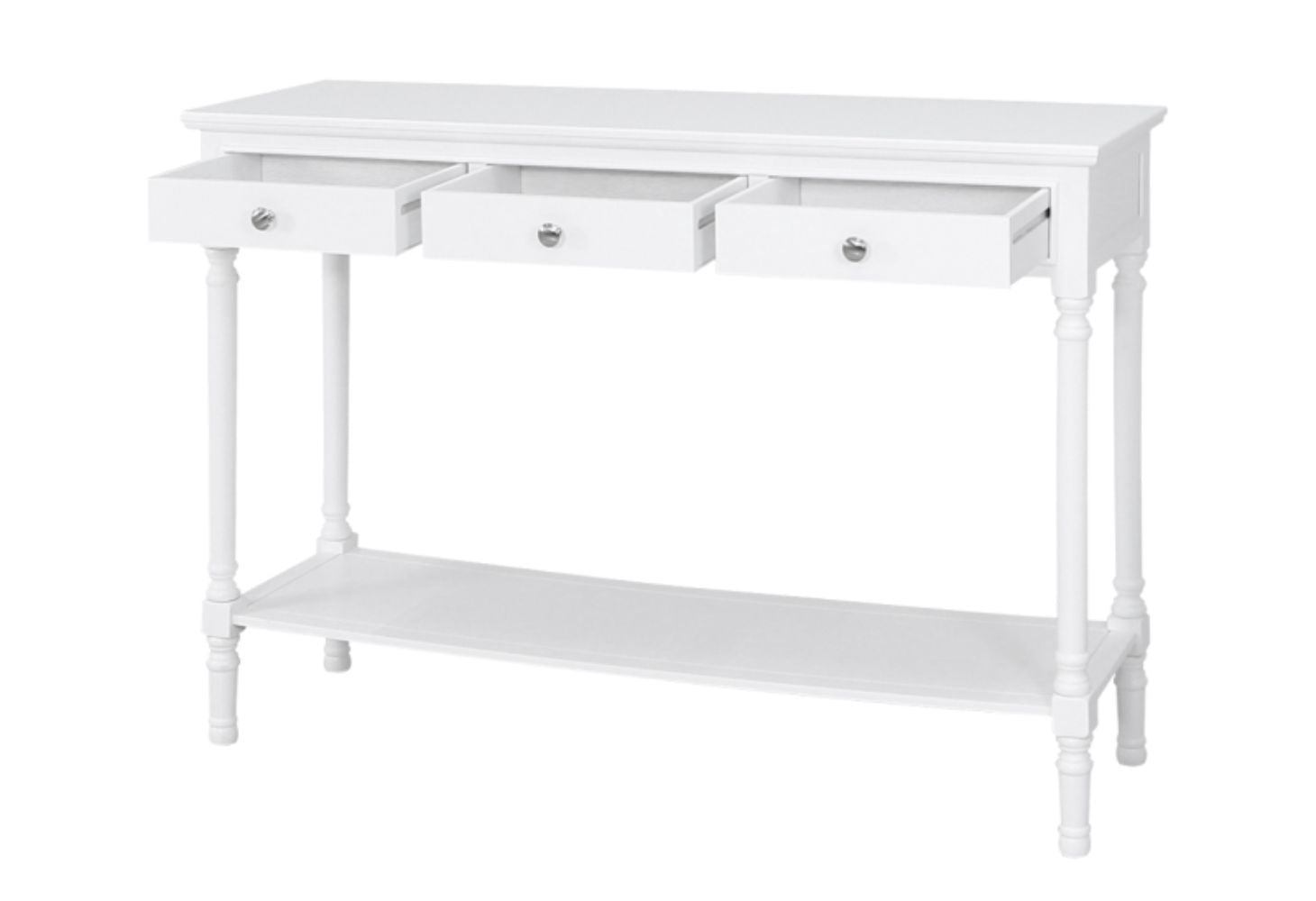 Delta White Large Console