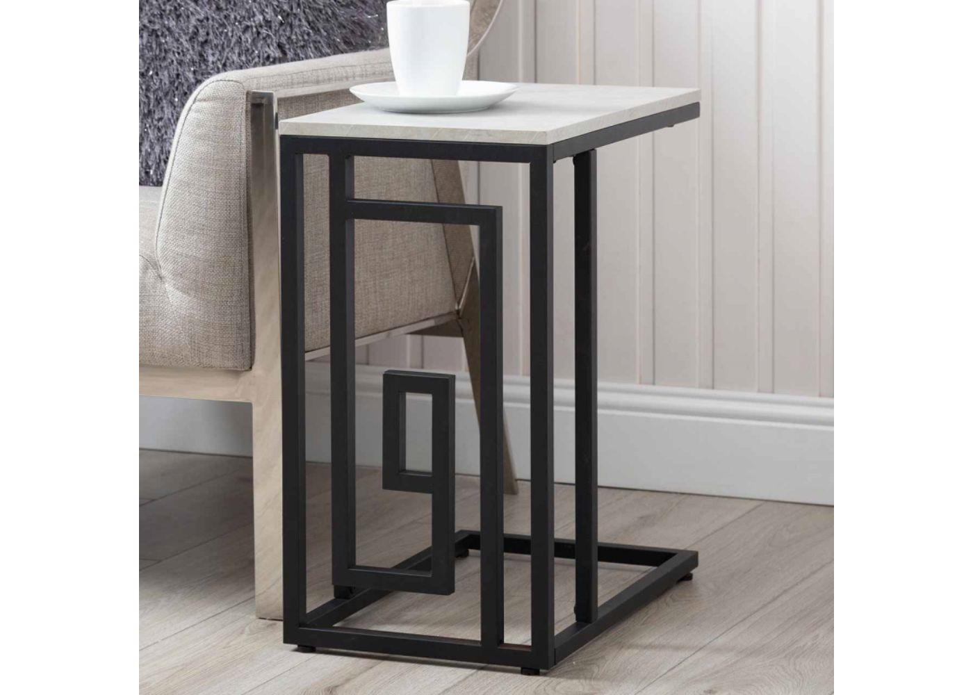 Devon Black and Grey Sofa Table by CIMC Room