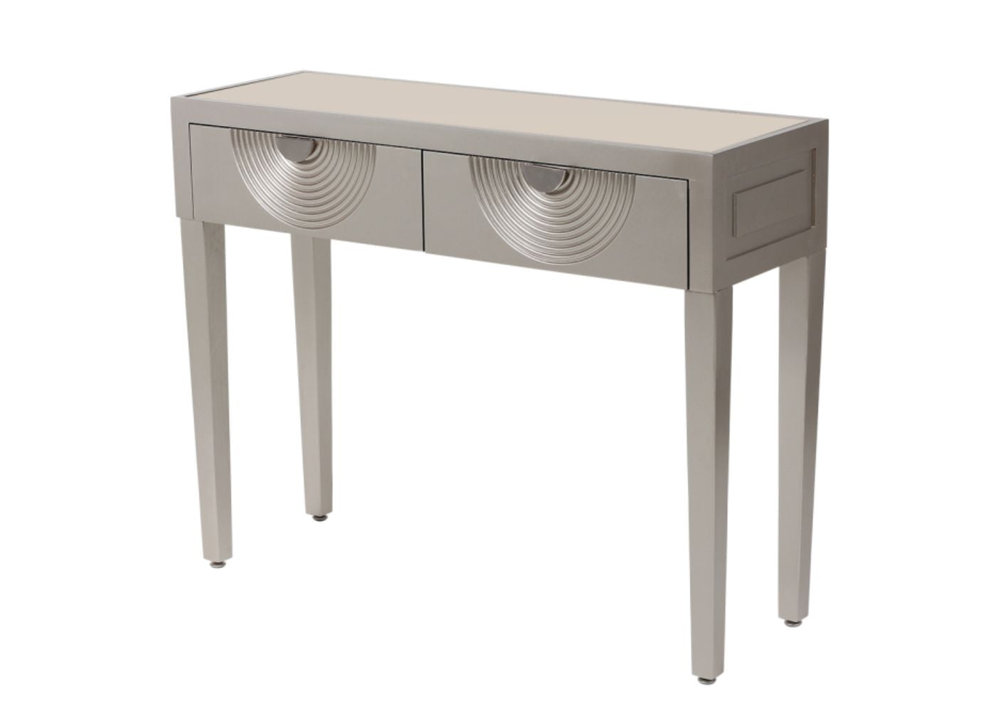 Elon Gold 2-Drawer Console Table by CIMC