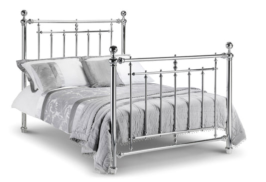 Empress Chrome Bed Range by Julian Bowen