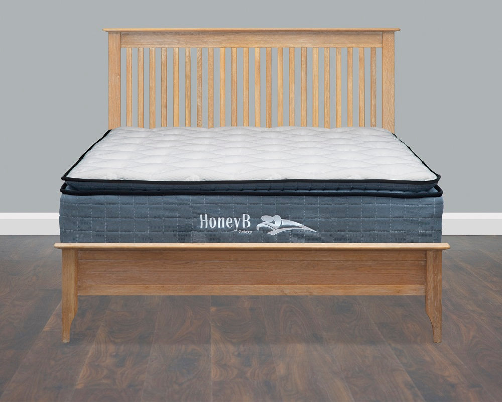 HoneyB Galaxy mattress with pillow top.