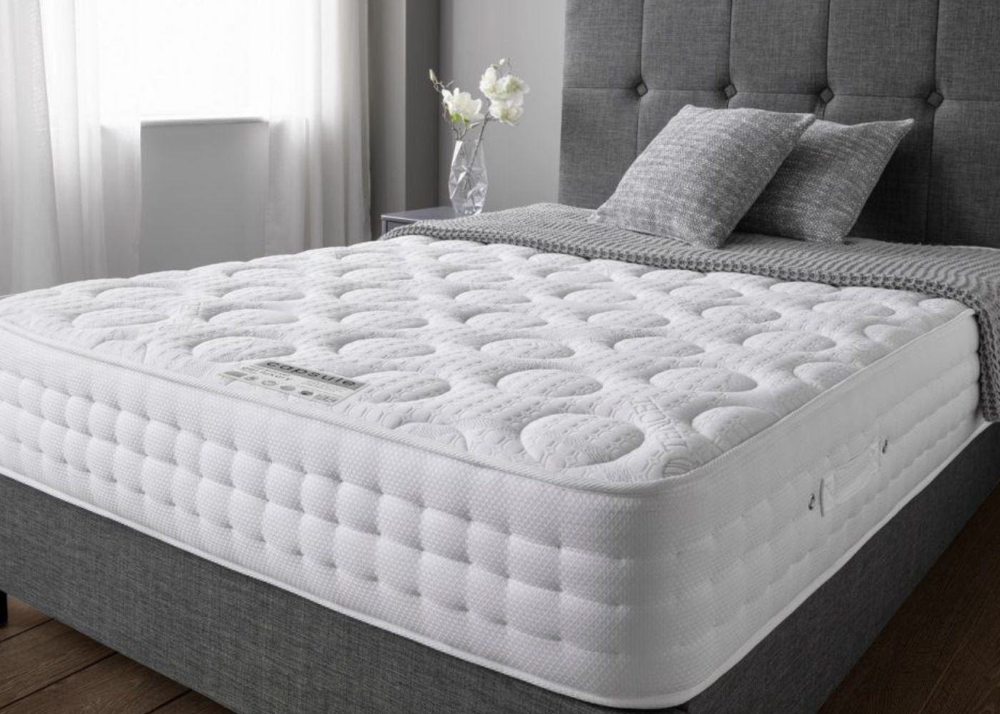 Capsule Gel Luxury Mattress Range by Julian Bowen on Bed