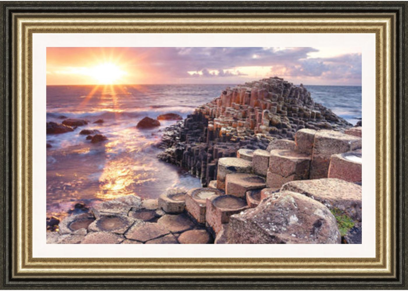 Giant's Causeway Framed Picture by Artsource