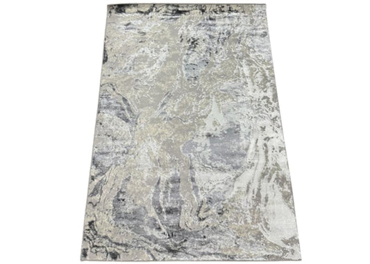 Elite Art Marble 120cm x 170cm Dark Grey/Light Grey Rug by Ultimate Rugs