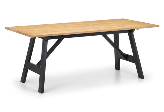 Hockley Dining Table by Julian Bowen