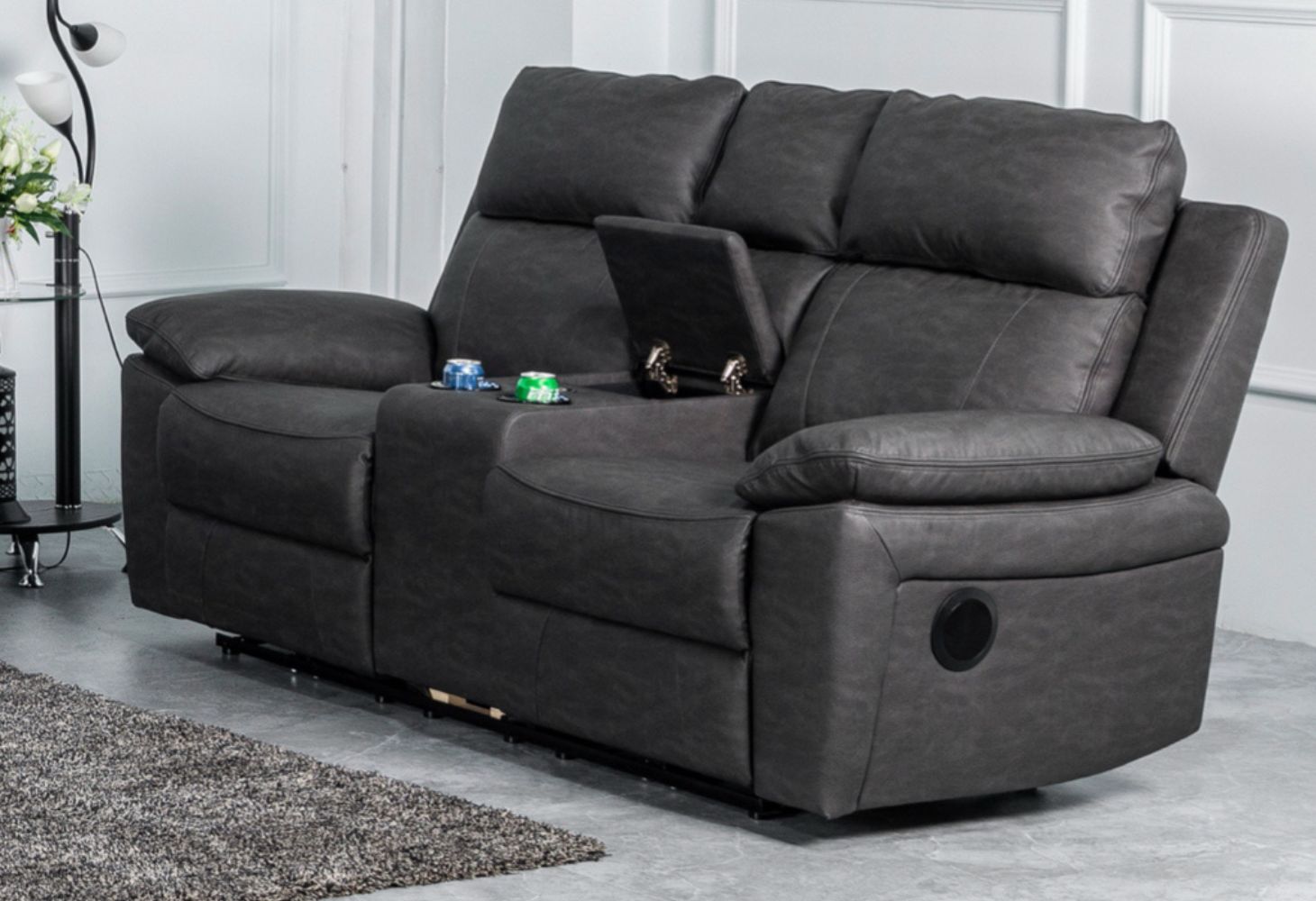 Huntington 2-Seater Electric Reclining Sofa Set