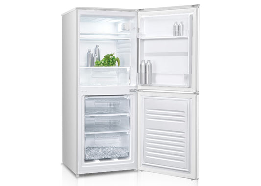 Iceking IK5558W.E Fridge Freezer Open