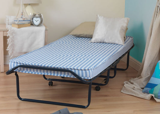 Jade Fold-Up Metal Bed by Sweet Dreams