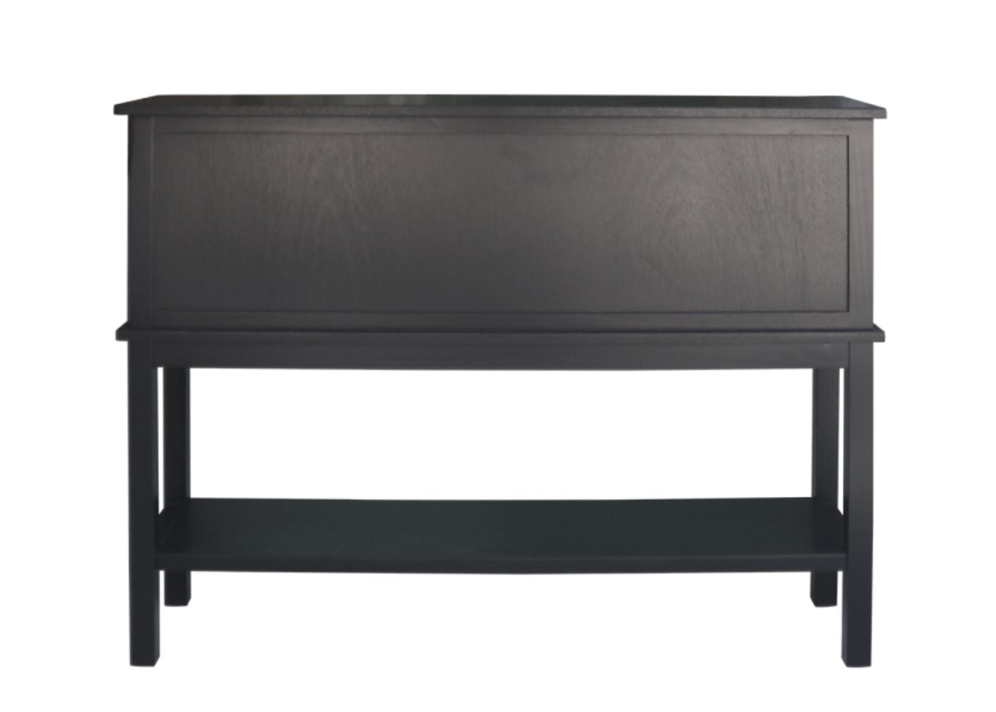 Lindon Black 2-Door 2-Drawer Sideboard by CIMC Back