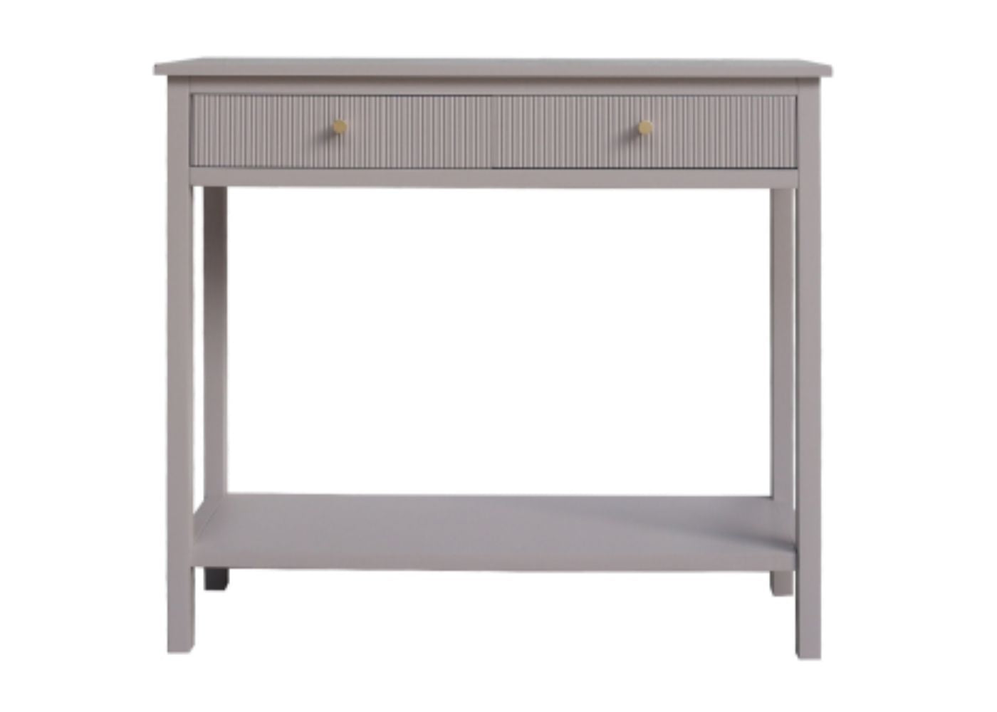 Lindon Summer Grey 2-Drawer Console Table by CIMC