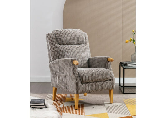 Lisbon Latte Fireside Chair by Annaghmore