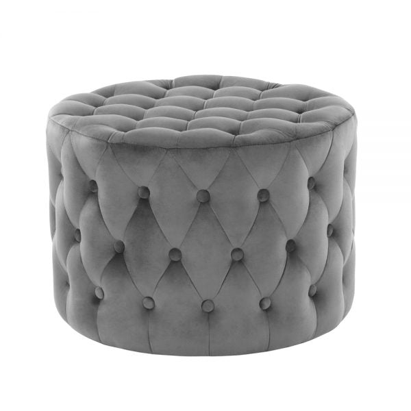 lobo grey footstool