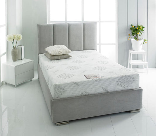 London Bed-Frame in Gracelands Silver by SpringCraft