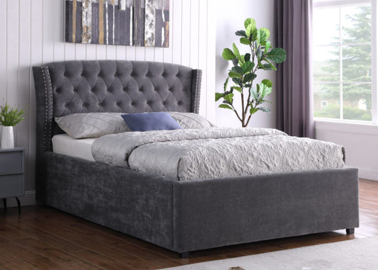 Lorraine Grey Ottoman Bedframe Range by MPD