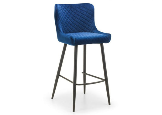 Luxe Velvet Barstool Range by Julian Bowen