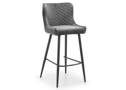 Luxe Velvet Barstool Range by Julian Bowen