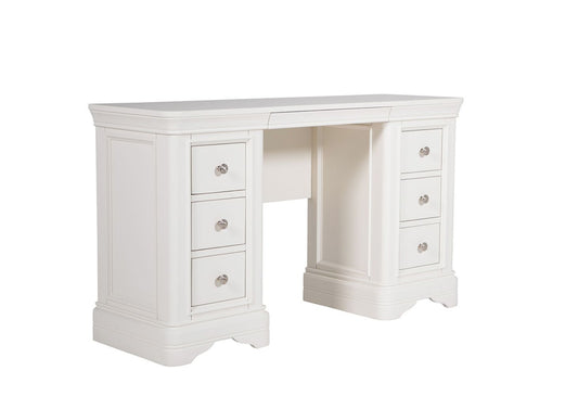 Mabel Dressing Table in Bone by Vida Living