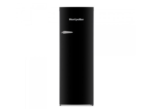 Montpellier MAB341K Retro Fridge with Ice Box - Black