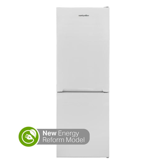 Montpellier MFF155W Frost-Free Fridge-Freezer in White