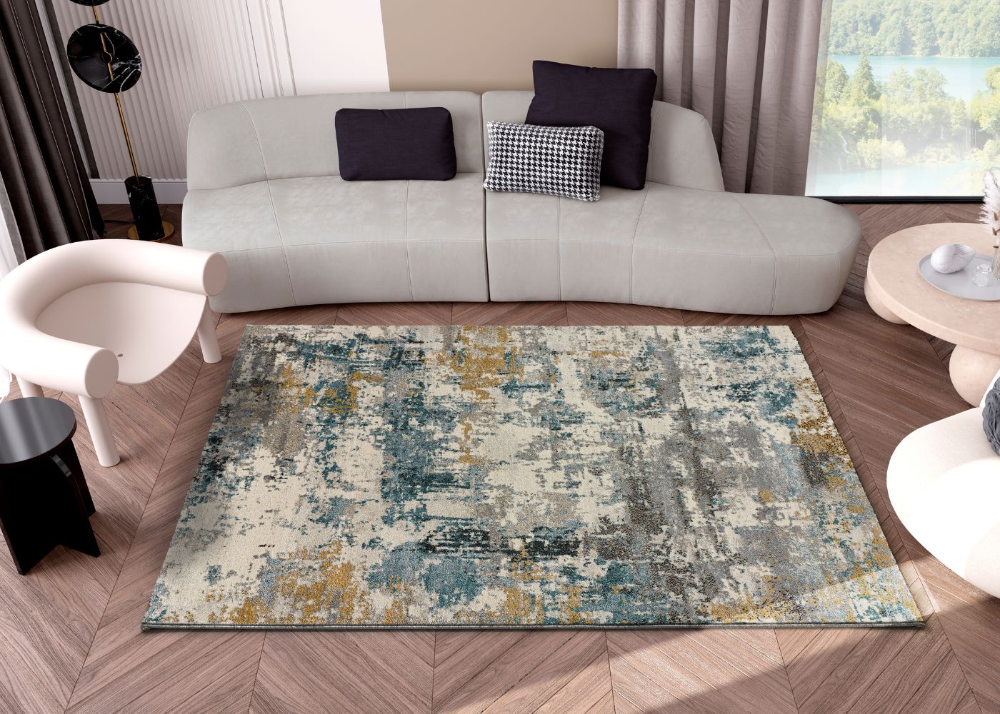 Nathan 12347 Rug Range by Ultimate Rugs Room