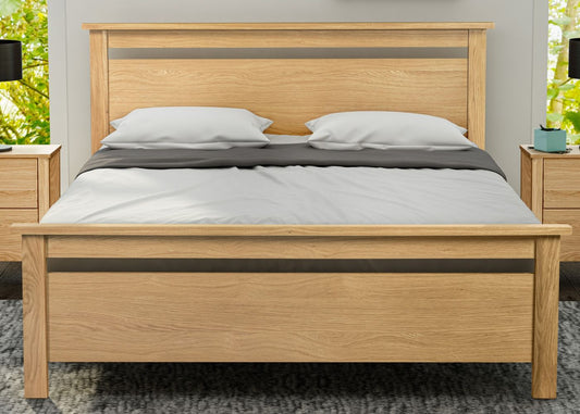 Nero Oak Bedframe Range by Limelight Room