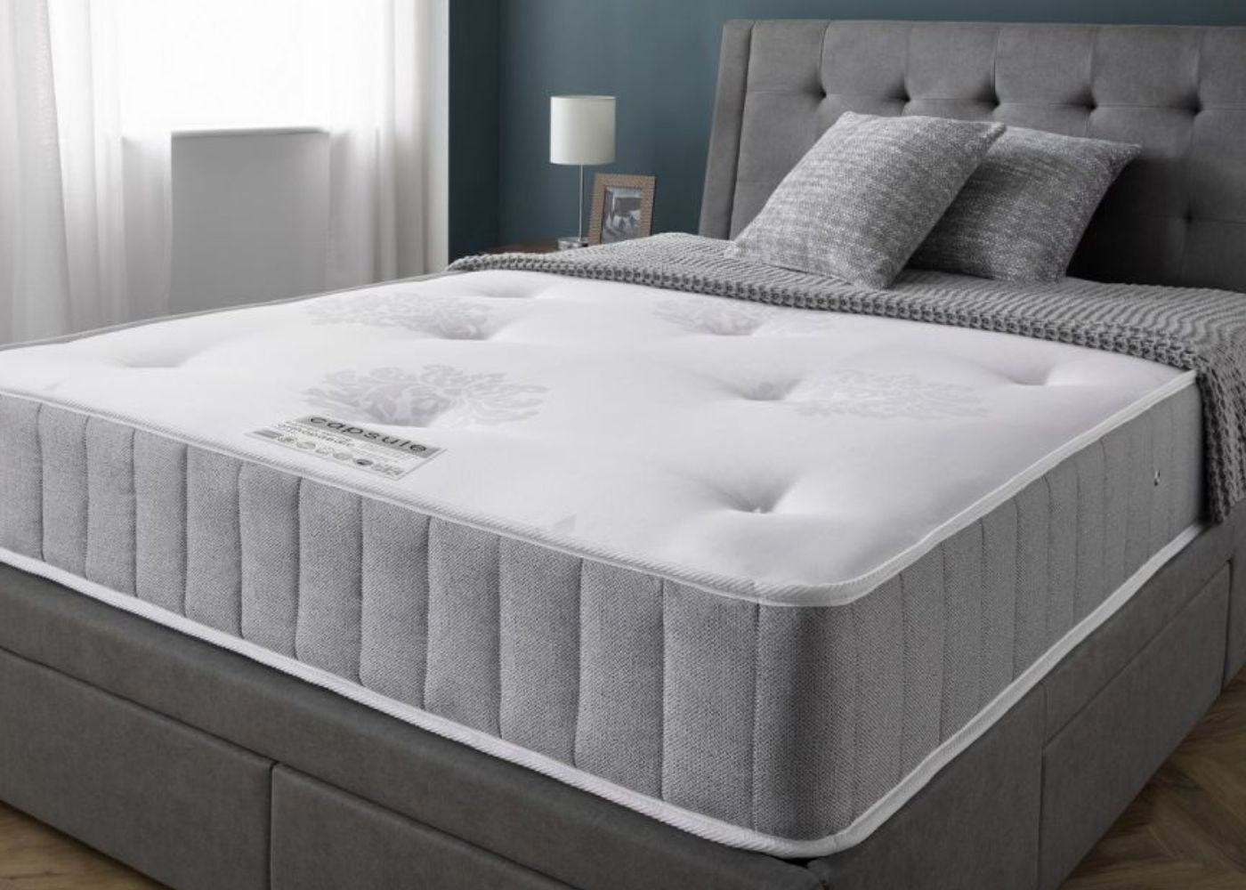 Capsule Orthopaedic Mattress Range by Julian Bowen on Bed