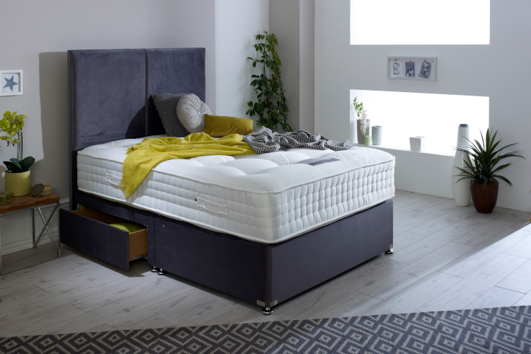 Premier Pocket 2000 Mattress Range by Dura Beds on Bed