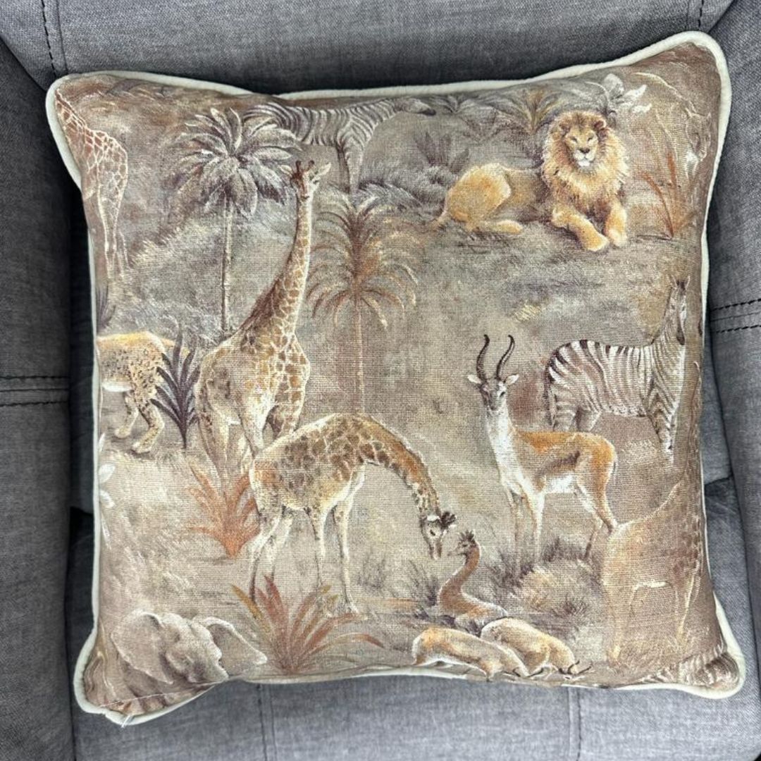 Animal Patterned Cushion