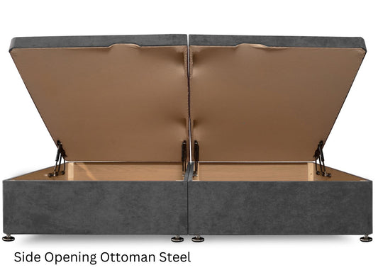 Evolve Side Opening Ottoman Divan Base Range by Sweet Dreams