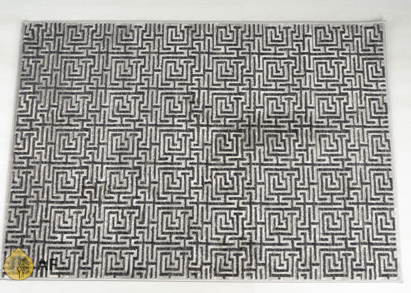 Squares Rug Above