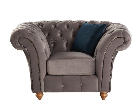 Winchester Malta Grey Armchair by Red Rose