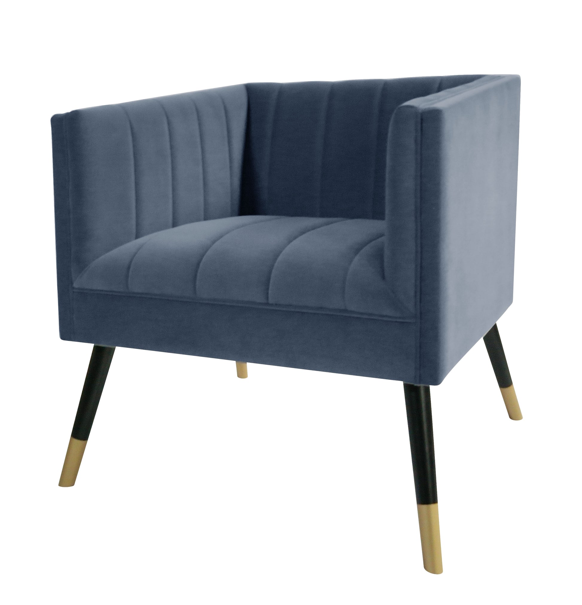 Jackson Navy Tub Chair by Derrys - Ashgrove Furnishings 