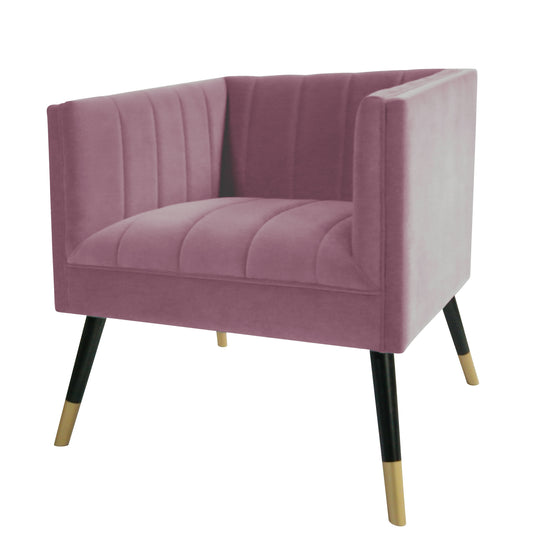 Jackson Pink Tub Chair by Derrys - Ashgrove Furnishings 