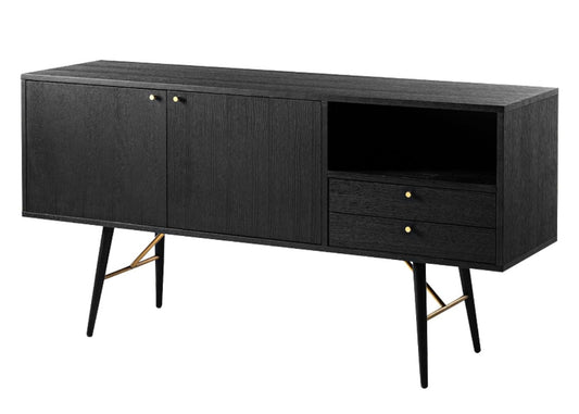 Barcelona Black & Copper 1.55m Sideboard  by Vida Living