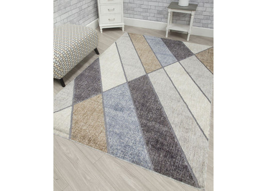 Revive Vista Recycled Rug Range by Home Trends Room Image