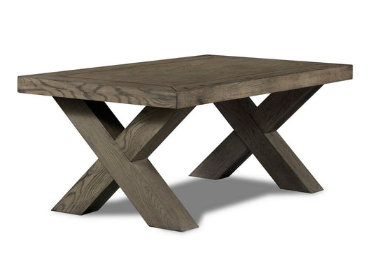 X Range Dark Oak Coffee Table by Honey B