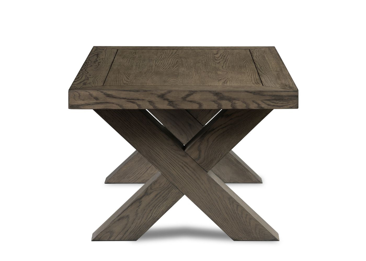 X Range Dark Oak Coffee Table by Honey B Side